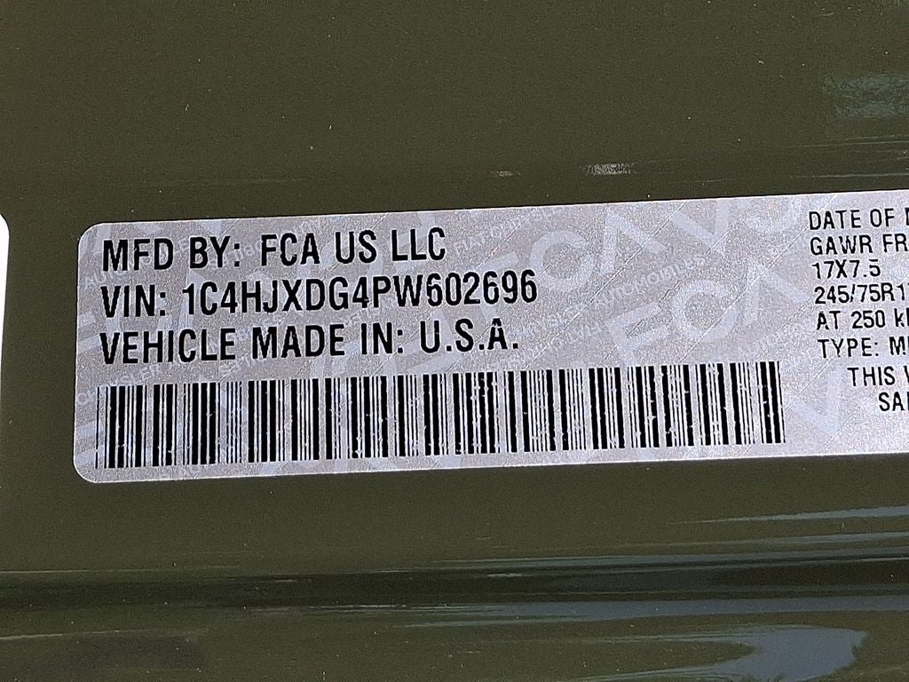2023 Jeep Wrangler Sport