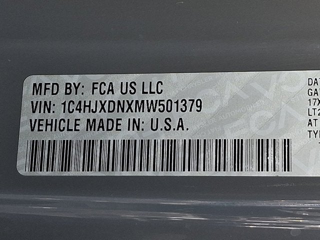 2021 Jeep Wrangler Unlimited Willys