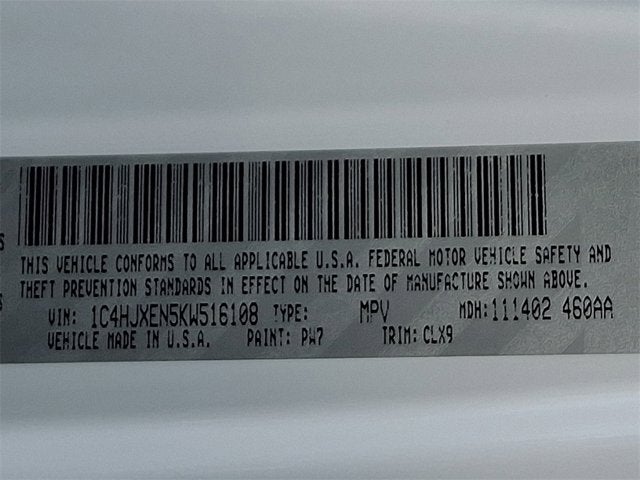 2019 Jeep Wrangler Unlimited Sahara