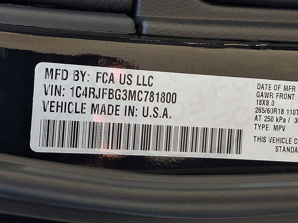 2021 Jeep Grand Cherokee Limited
