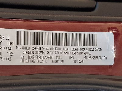 2018 Jeep Grand Cherokee Limited