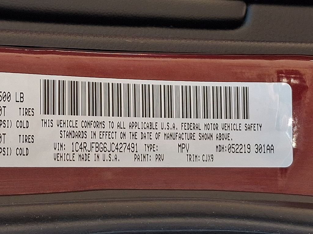 2018 Jeep Grand Cherokee Limited