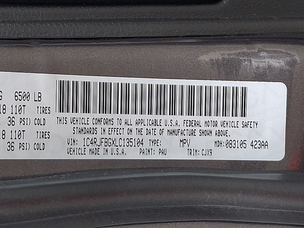 2020 Jeep Grand Cherokee Limited