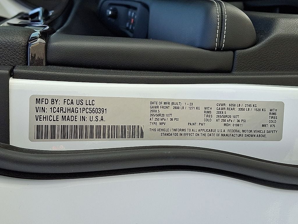 2023 Jeep Grand Cherokee Altitude X