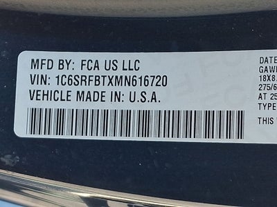 2021 RAM 1500 Big Horn/Lone Star