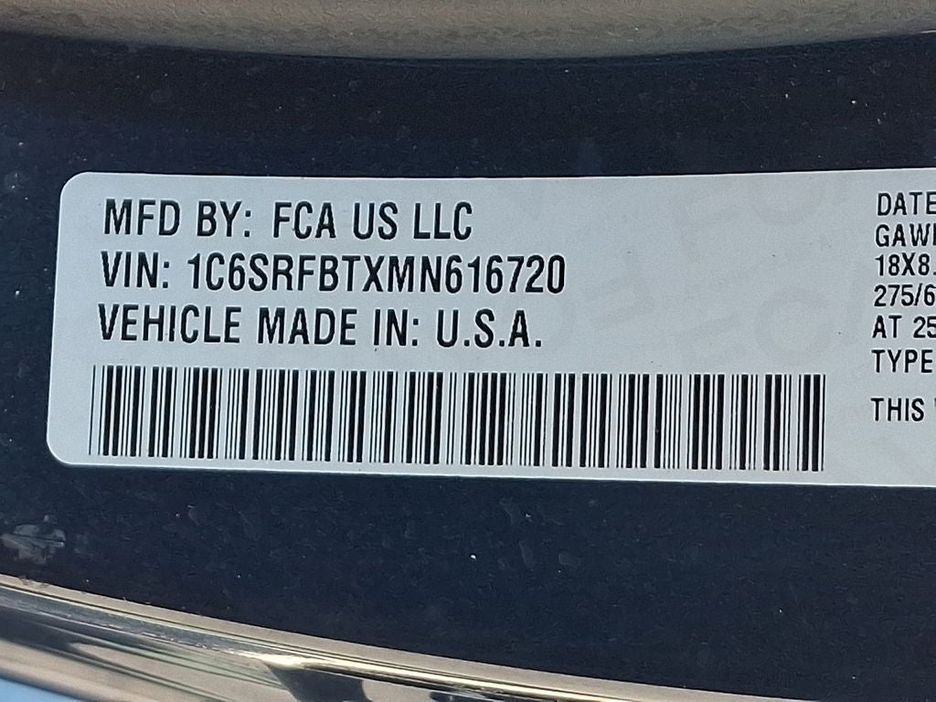 2021 RAM 1500 Big Horn/Lone Star