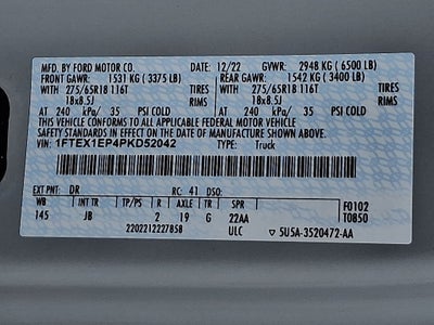2023 Ford F-150 XL