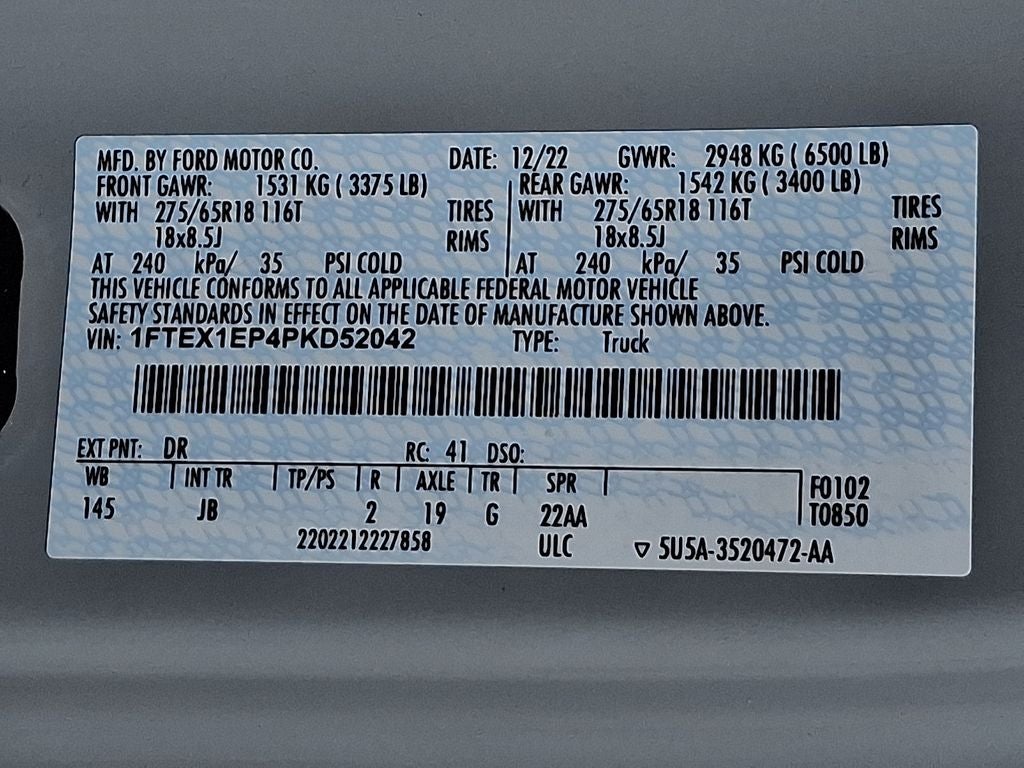 2023 Ford F-150 XL