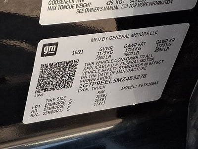 2021 GMC Sierra 1500 AT4