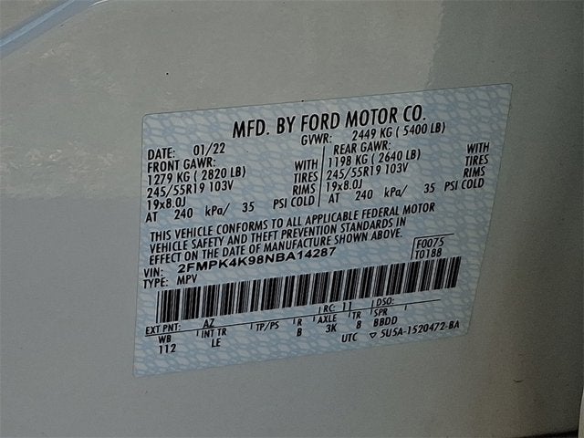 2022 Ford Edge Titanium