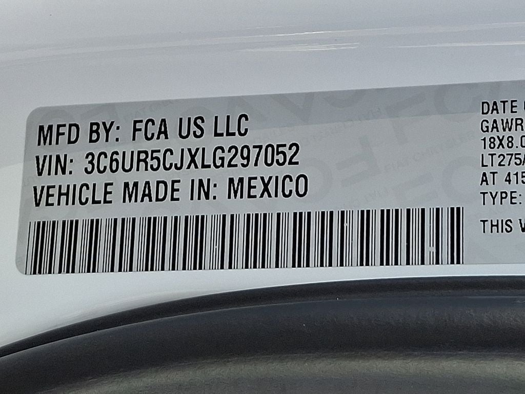 2020 RAM 2500 Tradesman
