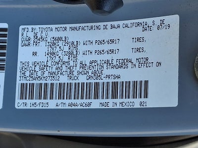 2019 Toyota Tacoma TRD Sport V6
