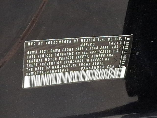 2019 Volkswagen Golf GTI SE