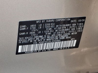 2020 Subaru Outback Premium