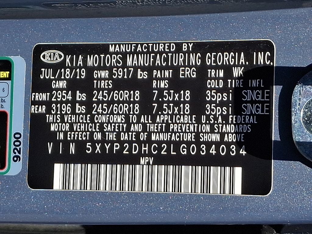 2020 Kia Telluride LX