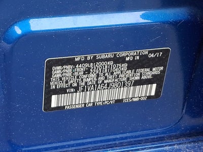 2018 Subaru WRX Base