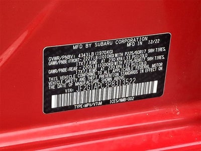 2023 Subaru Crosstrek Premium