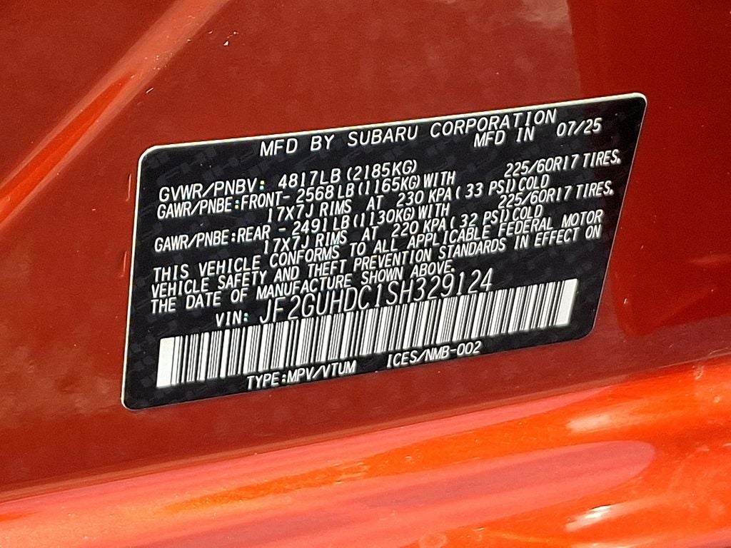 2025 Subaru Crosstrek Premium