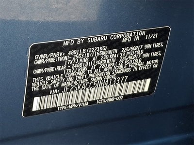 2022 Subaru Forester Base