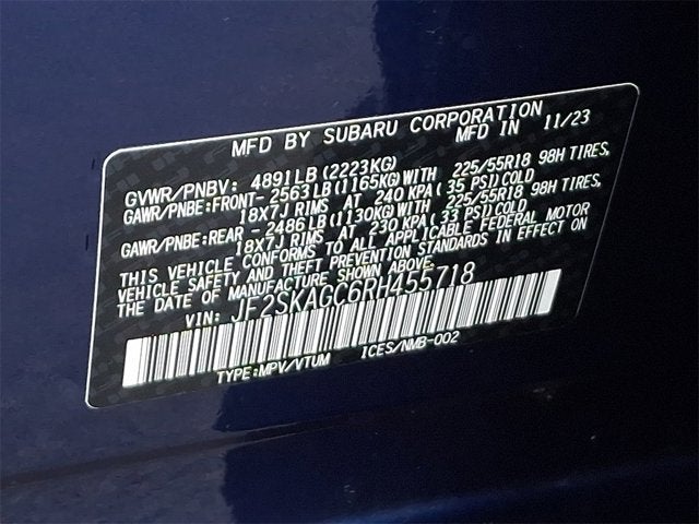 2024 Subaru Forester Sport