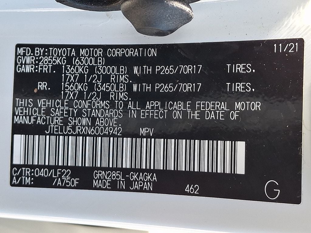 2022 Toyota 4Runner TRD Pro