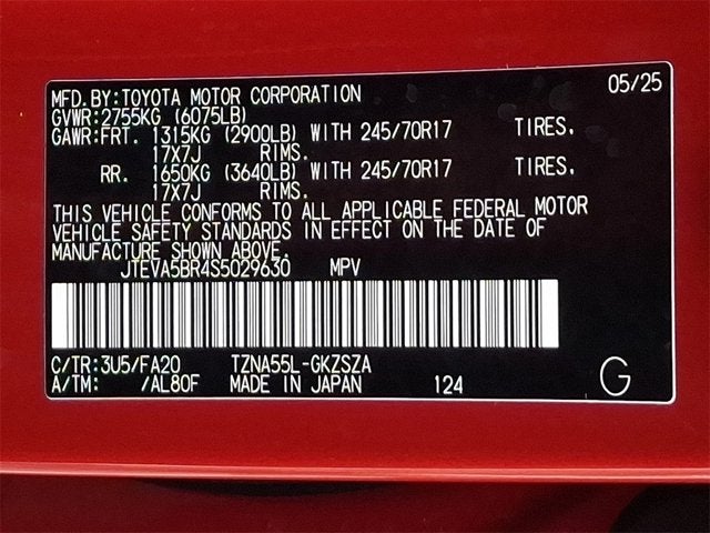 2025 Toyota 4Runner TRD Sport Premium