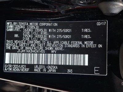 2017 Lexus LX 570
