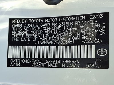 2023 Toyota GR Corolla Core