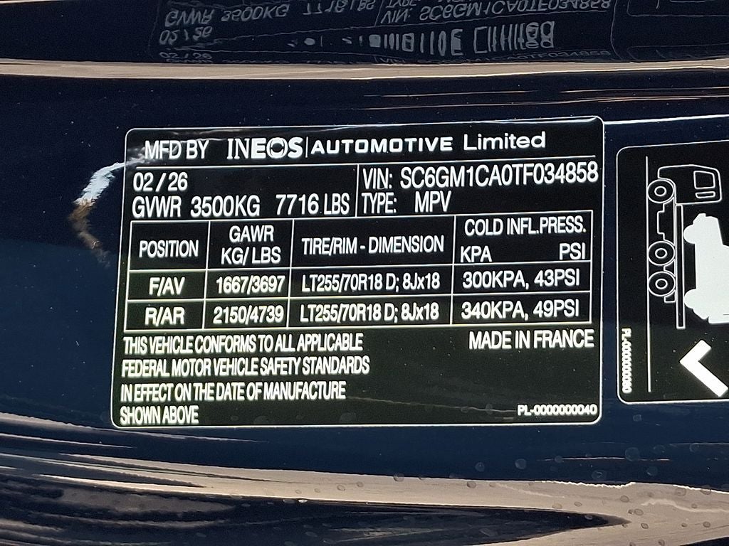 2026 INEOS Grenadier Station Wagon Fieldmaster