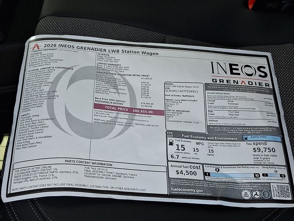 2026 INEOS Grenadier Station Wagon Wagon