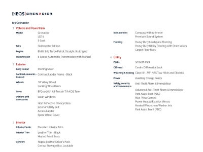 2025 INEOS Grenadier Station Wagon Fieldmaster Edition