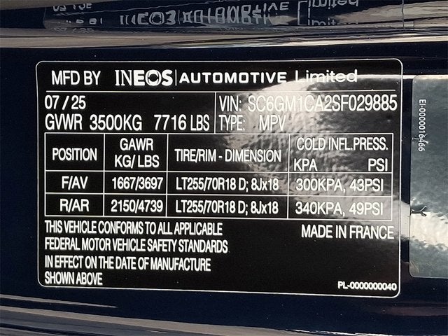 2025 INEOS Grenadier Station Wagon Fieldmaster Edition