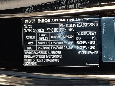 2025 INEOS Grenadier Station Wagon 1924 Limited Edition