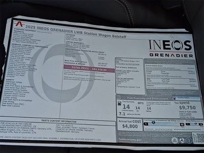 2025 INEOS Grenadier Station Wagon 1924 Limited Edition