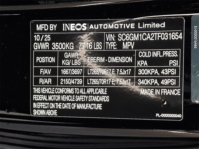 2026 INEOS Grenadier Station Wagon 4x4