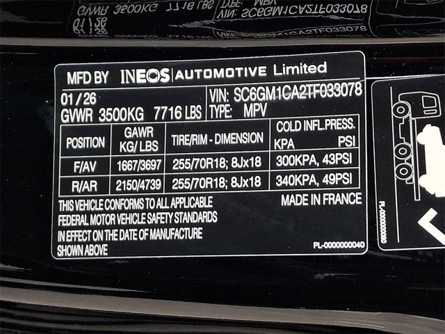 2026 INEOS Grenadier Station Wagon Black Edition