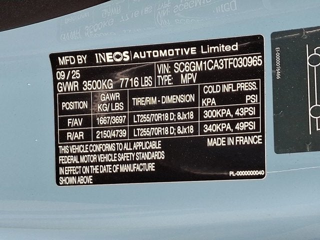 2026 INEOS Grenadier Station Wagon Fieldmaster Edition