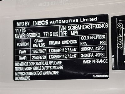 2026 INEOS Grenadier Station Wagon Trialmaster Edition