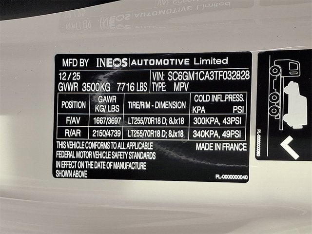 2026 INEOS Grenadier Station Wagon Trialmaster Edition