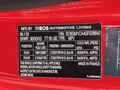 2025 INEOS Grenadier Station Wagon Fieldmaster Edition