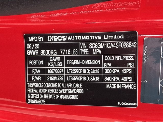 2025 INEOS Grenadier Station Wagon Fieldmaster Edition