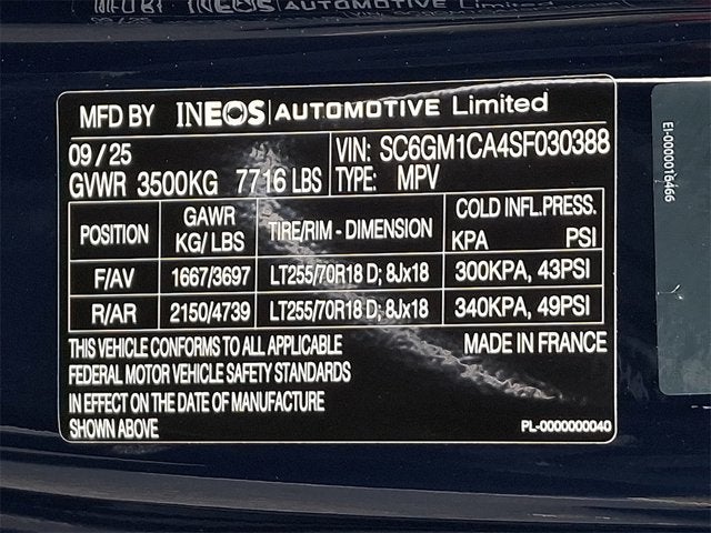 2025 INEOS Grenadier Station Wagon Fieldmaster Edition