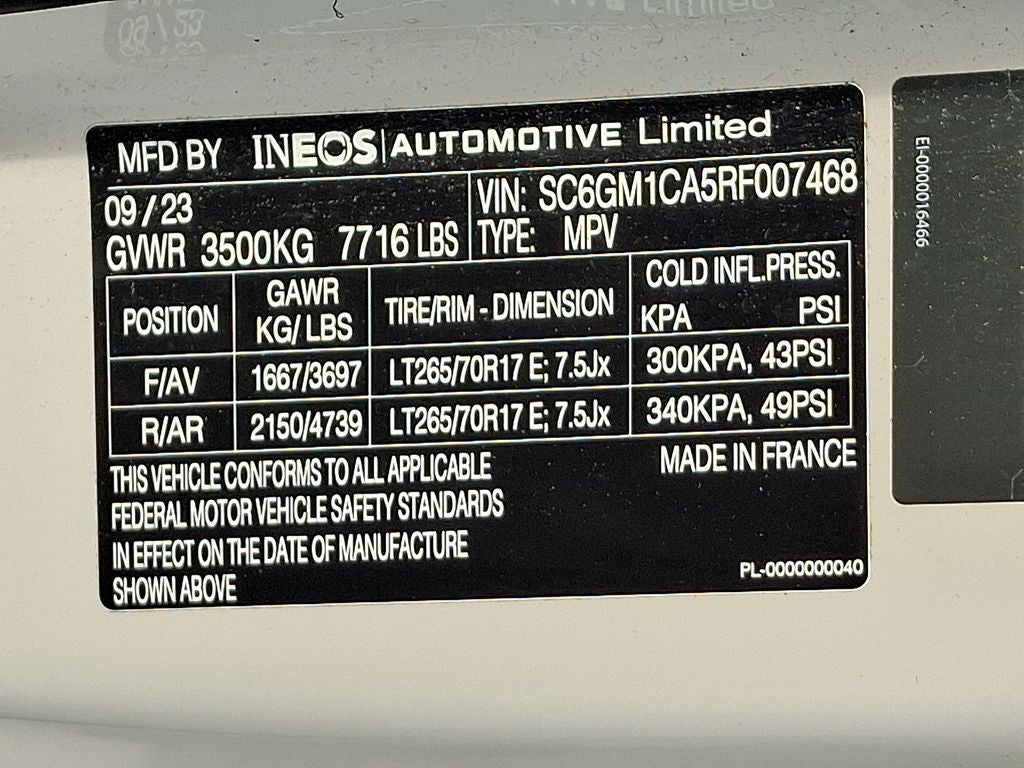 2024 INEOS Grenadier Station Wagon Trialmaster Edition