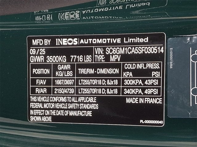 2025 INEOS Grenadier Station Wagon Fieldmaster Edition