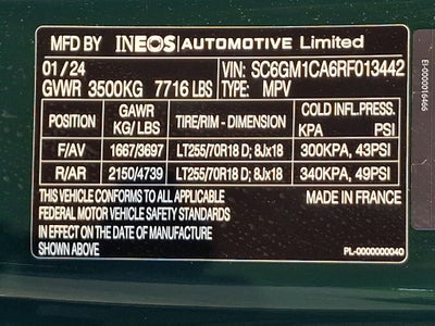 2024 INEOS Grenadier Station Wagon Fieldmaster Edition