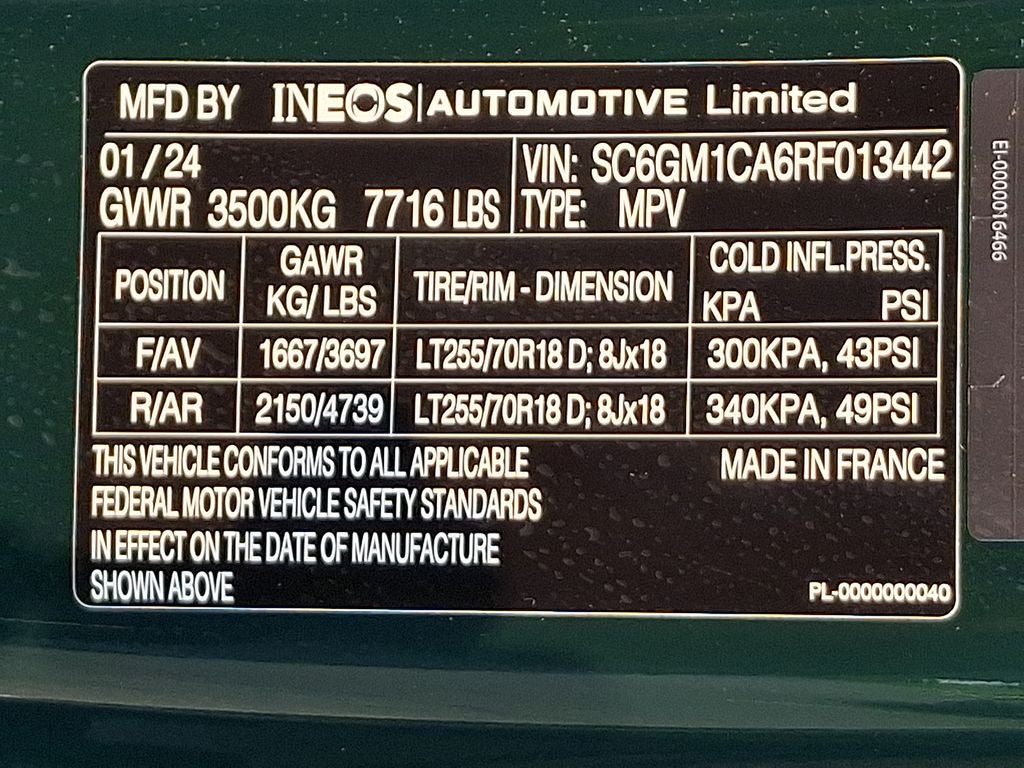 2024 INEOS Grenadier Station Wagon Fieldmaster Edition