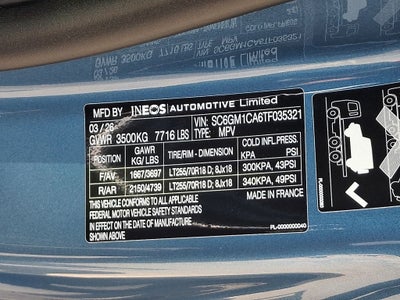 2026 INEOS Grenadier Station Wagon 4x4