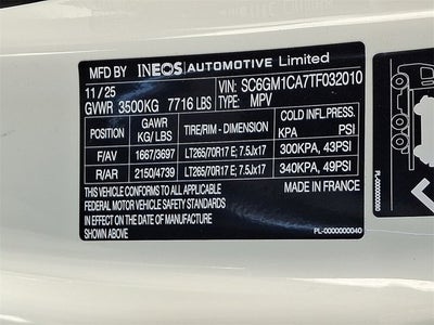 2026 INEOS Grenadier Station Wagon Fieldmaster Edition