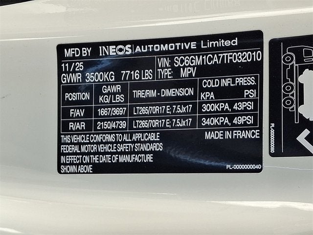 2026 INEOS Grenadier Station Wagon Fieldmaster Edition