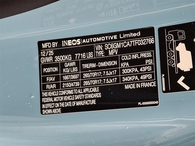 2026 INEOS Grenadier Station Wagon 4x4